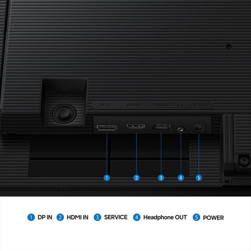 Immagine del prodotto SAMSUNG - MONITOR VIEWFINITY S7 S70H 4K 32" UHD FLAT-Black