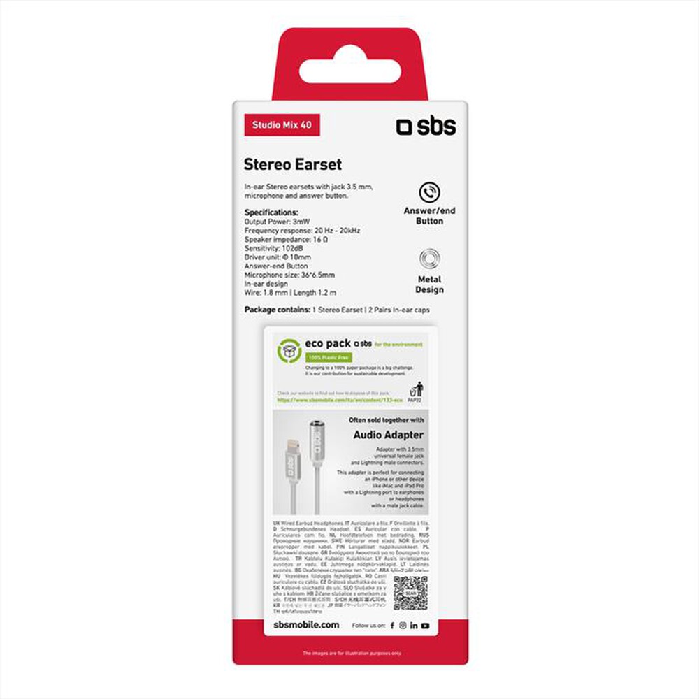 "SBS - TEMETALINEARW-Bianco"