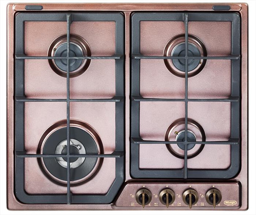 Immagine del prodotto DE LONGHI - Piano cottura a gas ROF 46 PRO 4 fuochi 0cm-Ramato