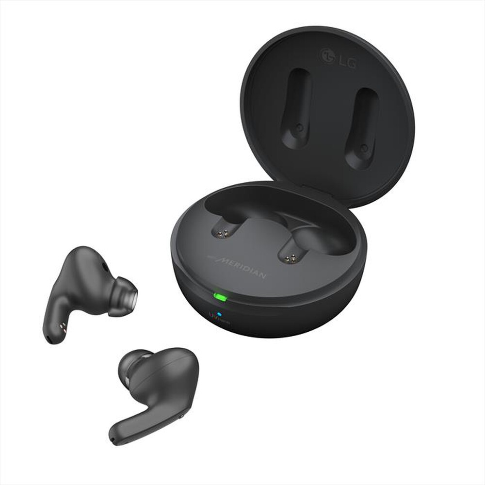 "LG - TONE FREE FP9 - CUFFIE TRUE WIRELESS BLUETOOTH-Nero - Charcoal Black"