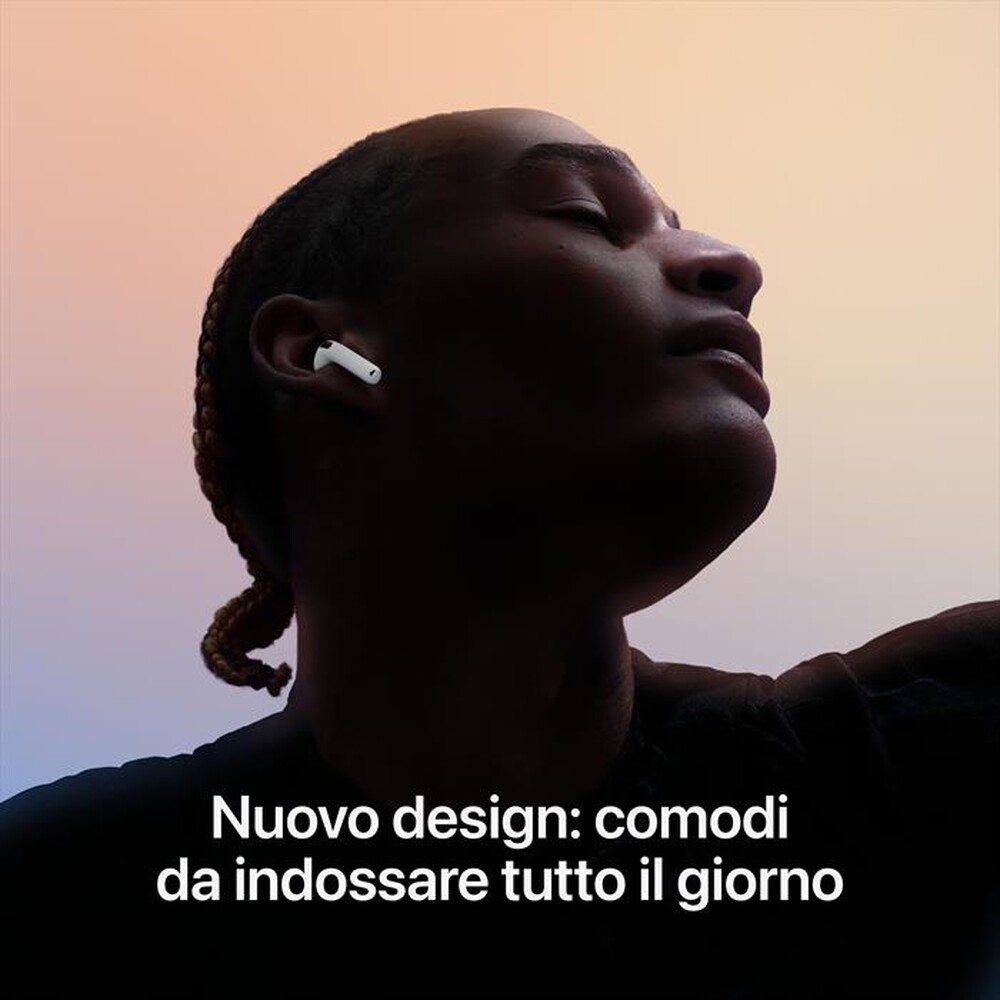 Immagine del prodotto APPLE - AirPods 4 con Active Noise Cancellation-White