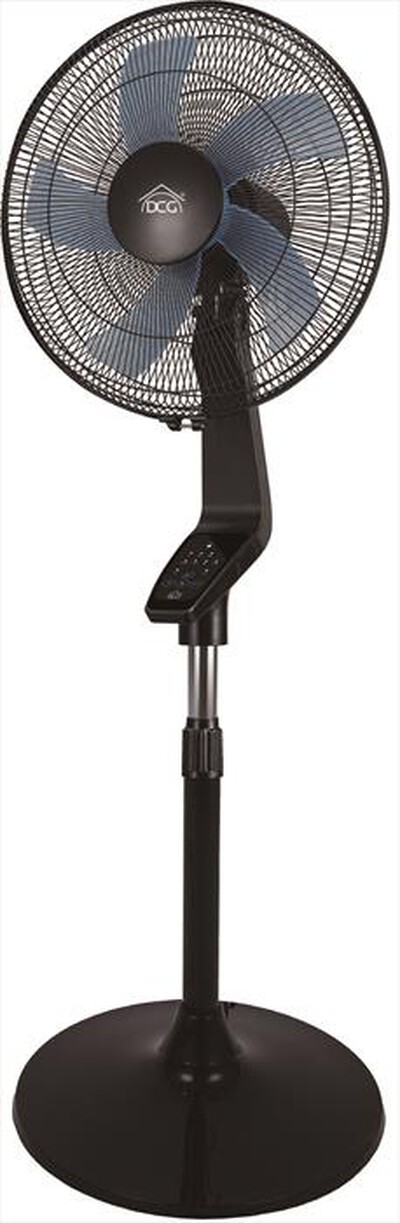 DCG ELTRONIC - Ventilatore a piantana VE1623TT-Nero