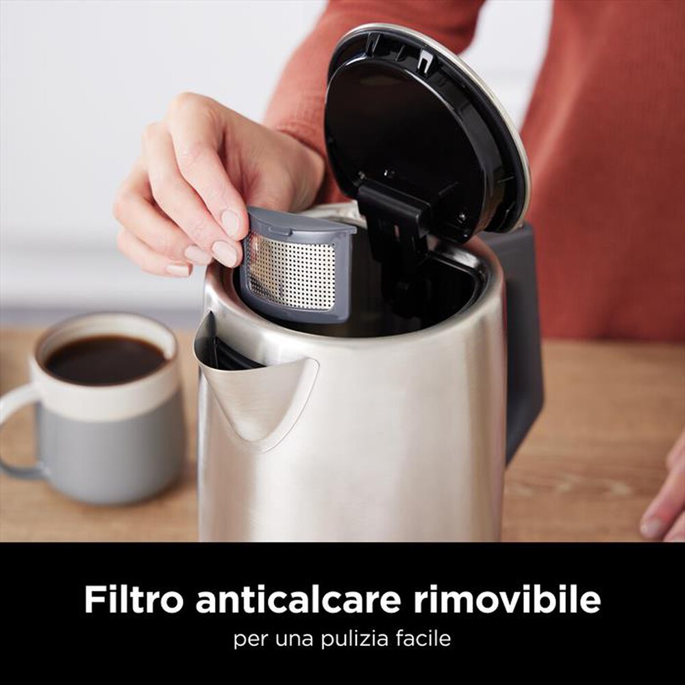 "NINJA - Bollitore KT201EU PRECISION TEMP. ELECTRIC KETTLE-ACCIAIO"