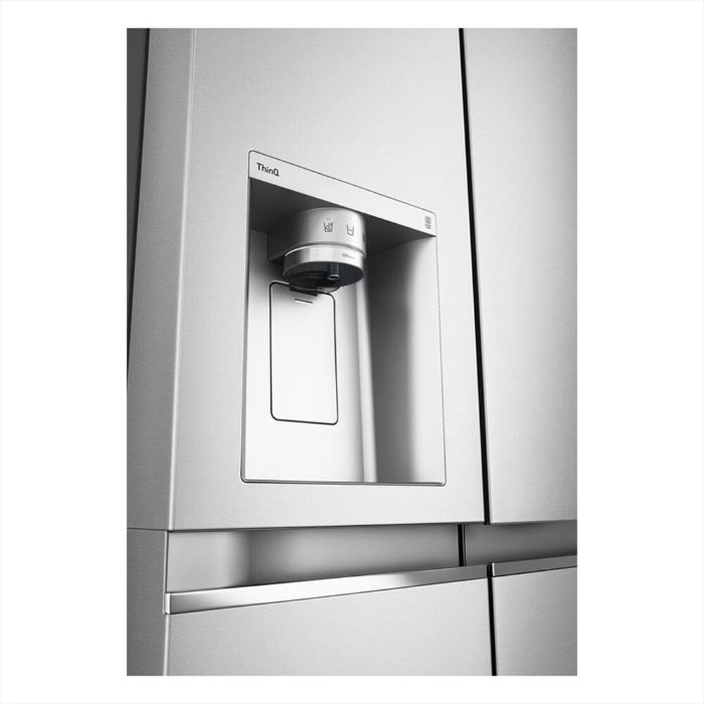 "LG - Frigorifero side by side GSLV91MBAC Classe C 635L-Acciaio inossidabile"