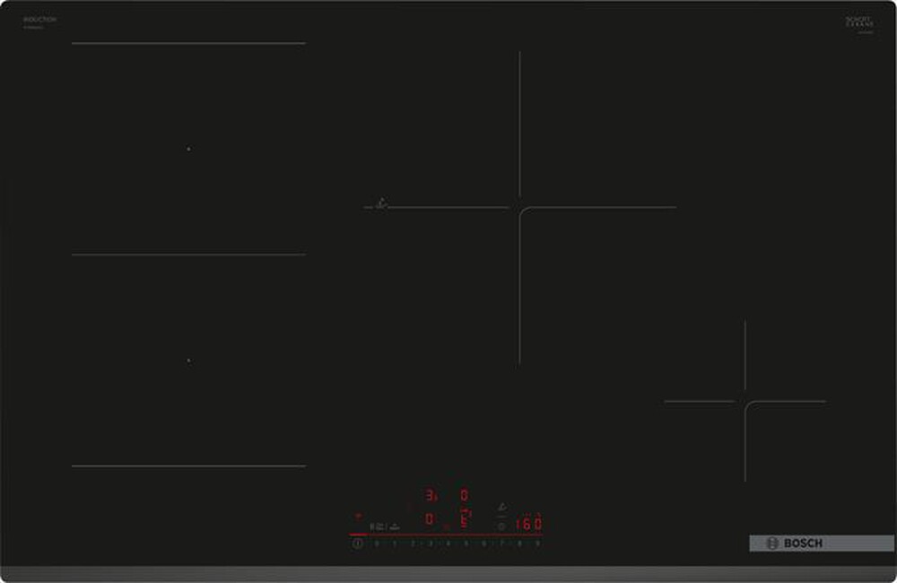 BOSCH - Piano cottura induzione PVS83KHC1Z 80,2 cm-Nero