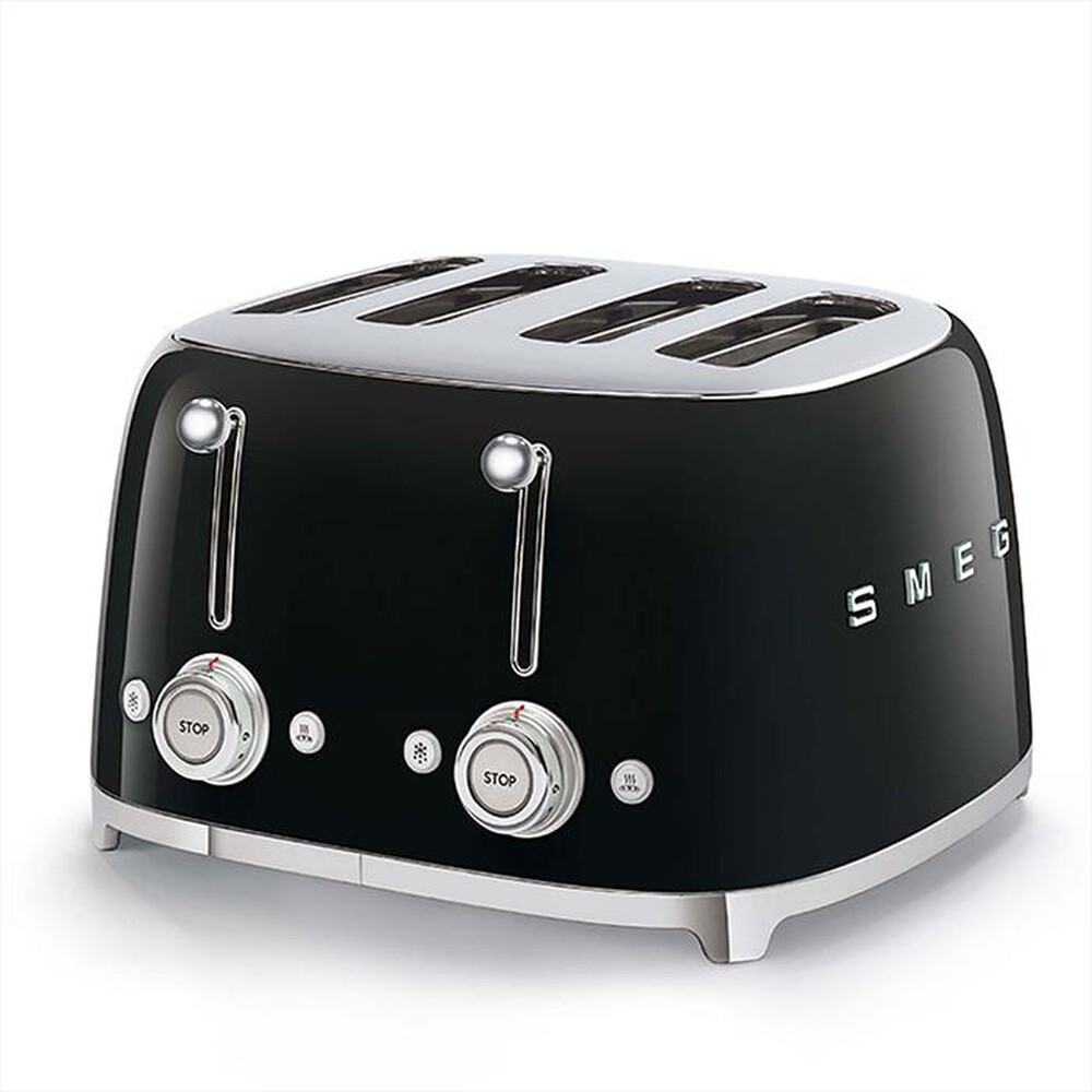 "SMEG - Tostapane 50's Style 4x4 fette – TSF03BLEU-nero"