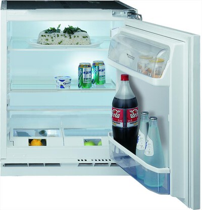 HOTPOINT ARISTON - Frigorifero sotto-tavolo HABUL011 Classe E 144 lt-Acciaio
