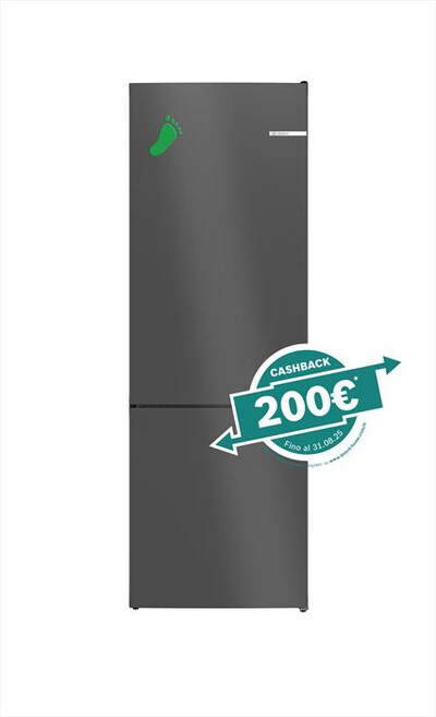 BOSCH - Frigorifero Combinato KGN49OCAF Classe A 203x70 cm-Acciaio