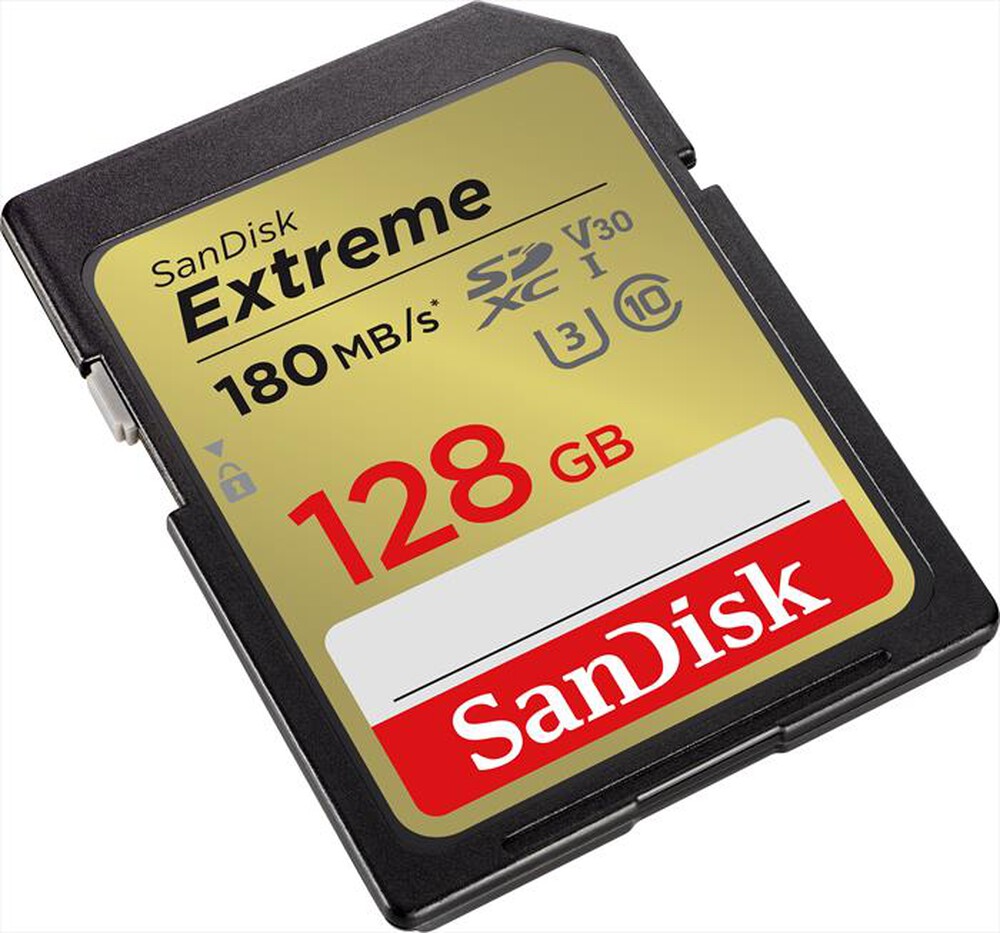 "SANDISK - SD EXTREME V30 U3 128GB"