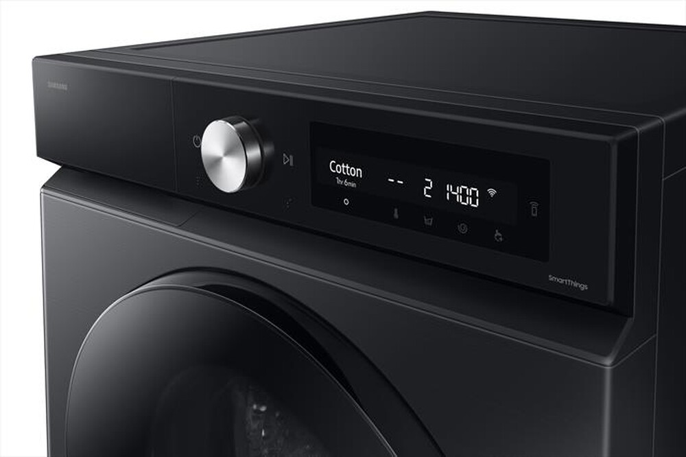 "SAMSUNG - Lavasciuga WD11DB7B85GBU3 11/6 Kg Classe A-nera con oblò e display nero"