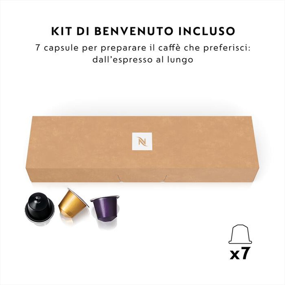 Immagine del prodotto KRUPS - XN110BK Essenza  Mini Nespresso-Intense Grey