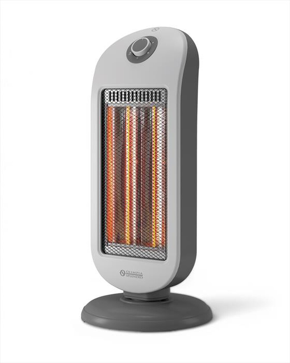 OLIMPIA SPLENDID - Stufa elettrica CARBON TWIST-Grigio chiaro e scuro