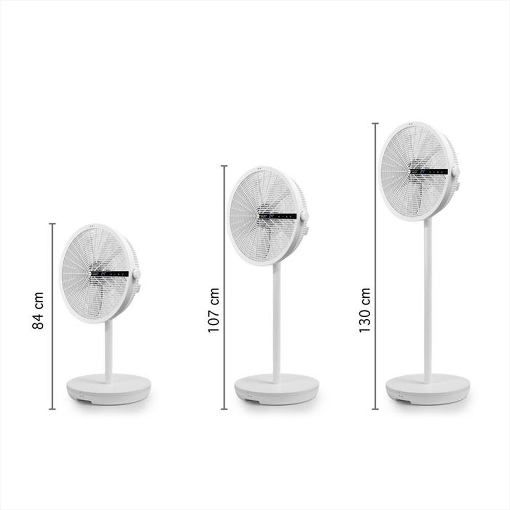 "MACOM - Ventilatore a piantana SMONTY-bianco"