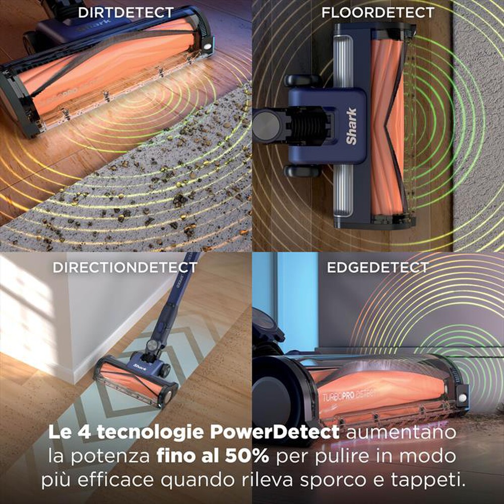 Immagine del prodotto SHARK - POWERDETECT SPEED PET PRO CLEAN & EMPTY -IA3241EUT-Blu
