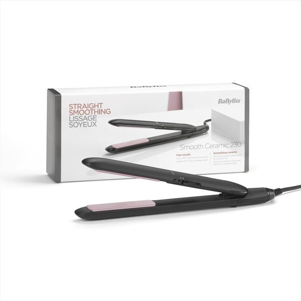 "BABYLISS - Piastra per capelli ST241E-NERO"