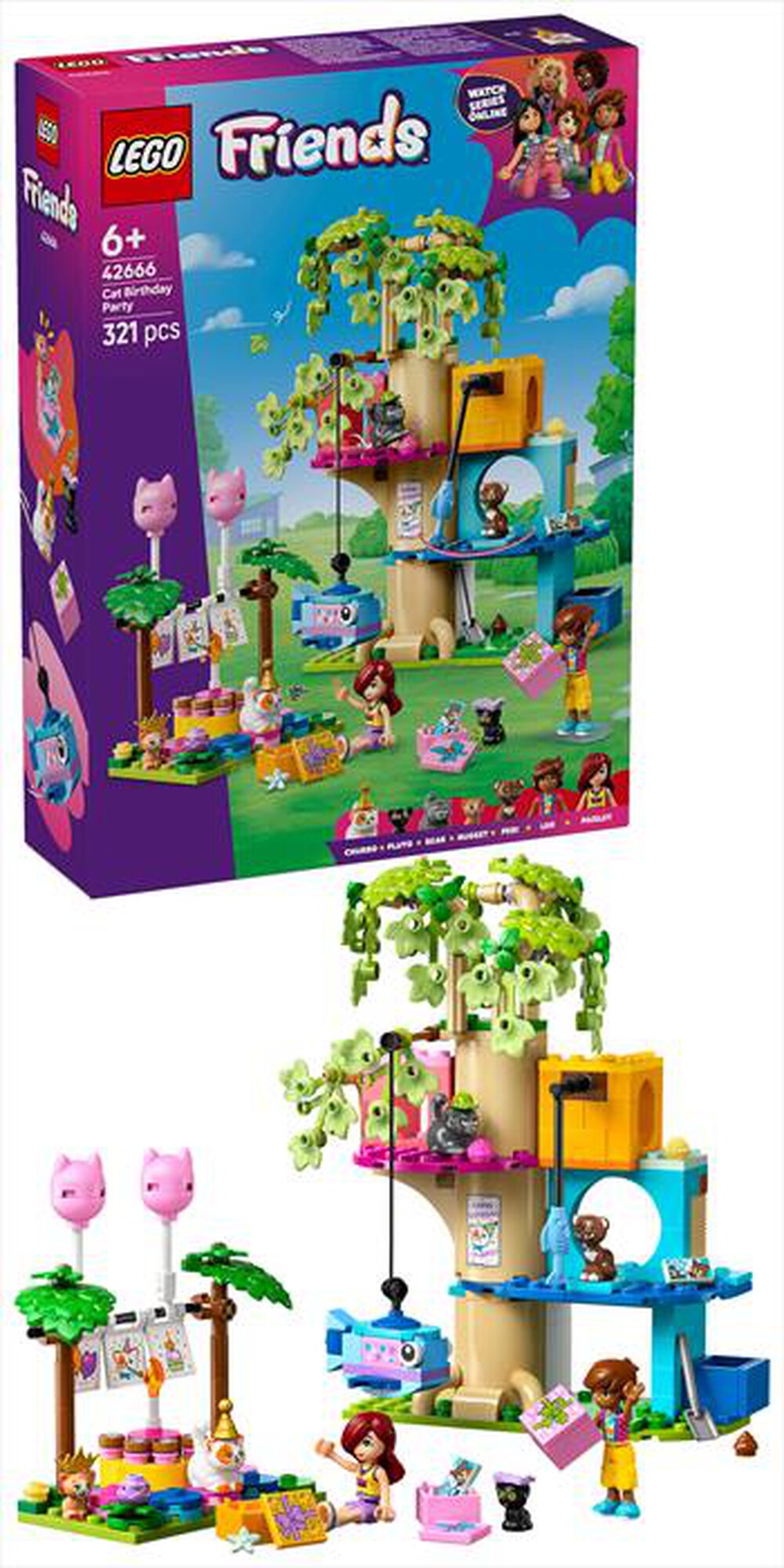 "LEGO - FRIENDS Festa di compleanno felina e Casa - 42666"