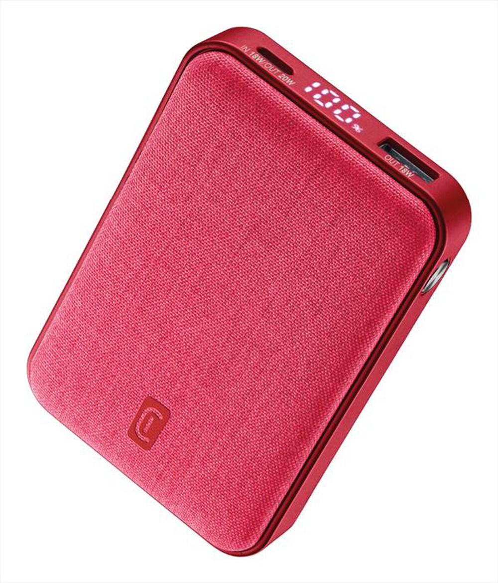 Immagine del prodotto CELLULARLINE - POWER BANK GLAM ROSSO-Rosso
