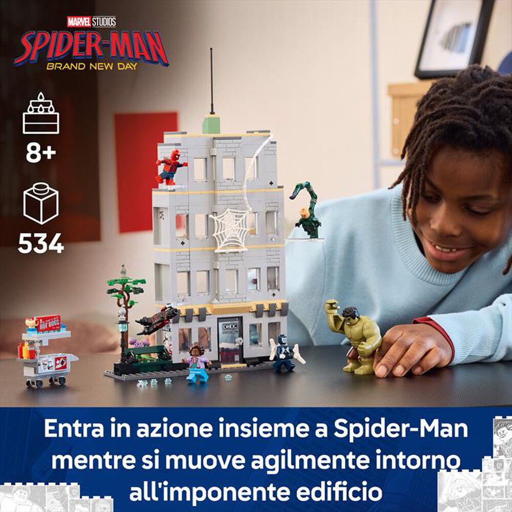 Immagine del prodotto LEGO - MARVEL Scontro epico: Spider-Man vs. Hulk - 76350