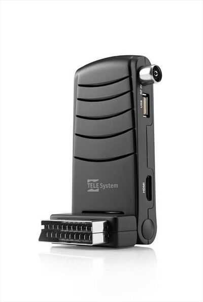 TELESYSTEM - Decoder digitale TS6005 ZAPPER STEALTH 10BIT-Black