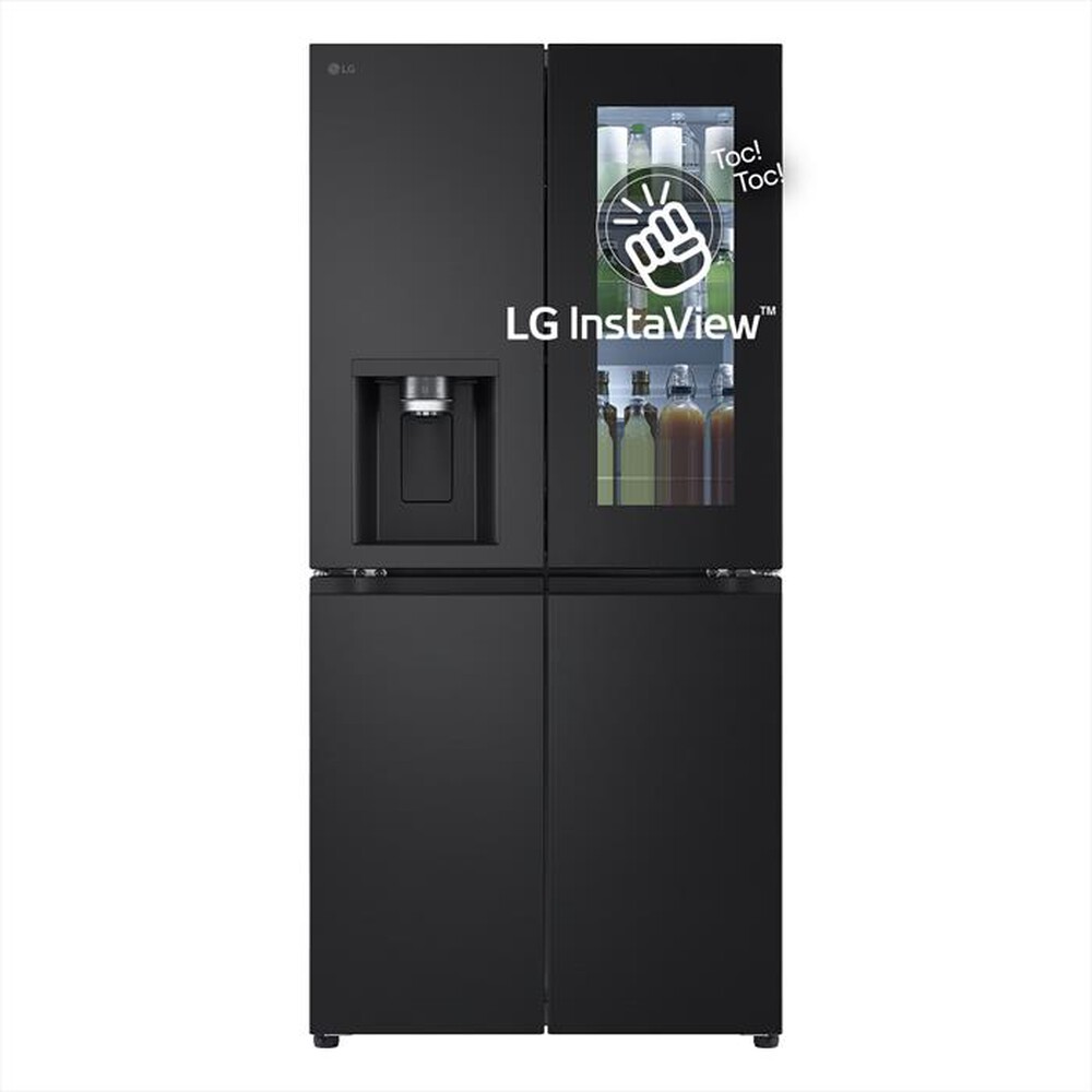 "LG - Frigorifero 4 porte GMG860EPBE Classe E 508L-Black"