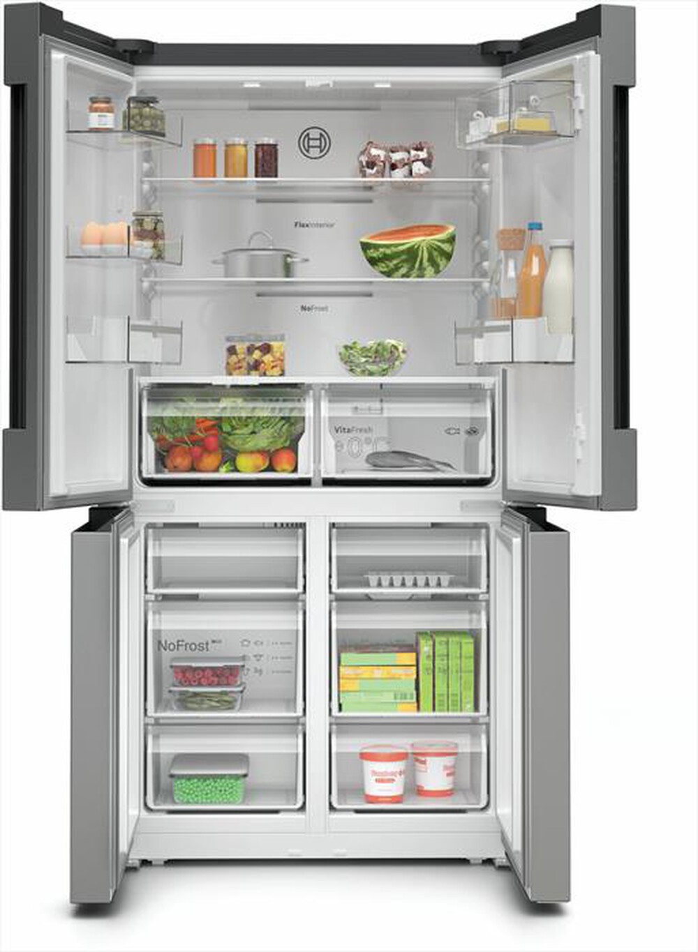 "BOSCH - Frigorifero 3 e più porte KFN96VPEA Classe E-Inox door"