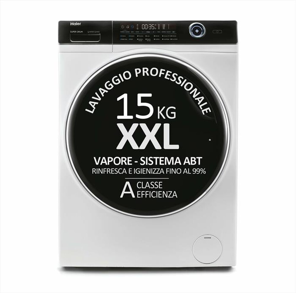 "HAIER - Lavatrice HW150-BP14986EIT 15 Kg Classe A-Bianco"