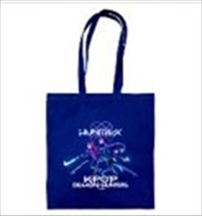 PYRAMID - K-POP DEMON HUNTERS TRIO TOTE BAG BLU NAVY-BLU