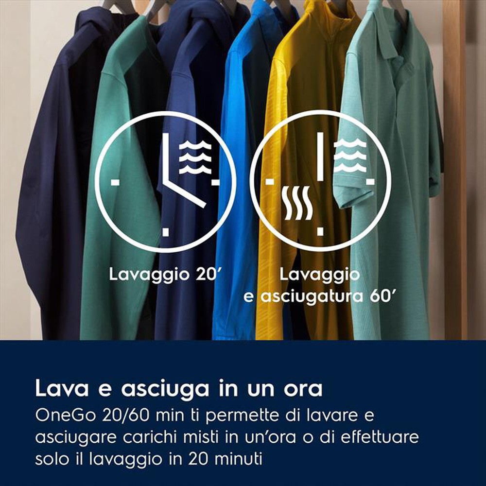 Immagine del prodotto ELECTROLUX - Lavasciuga EW7W2106G 10/6 Kg Classe D-Bianco