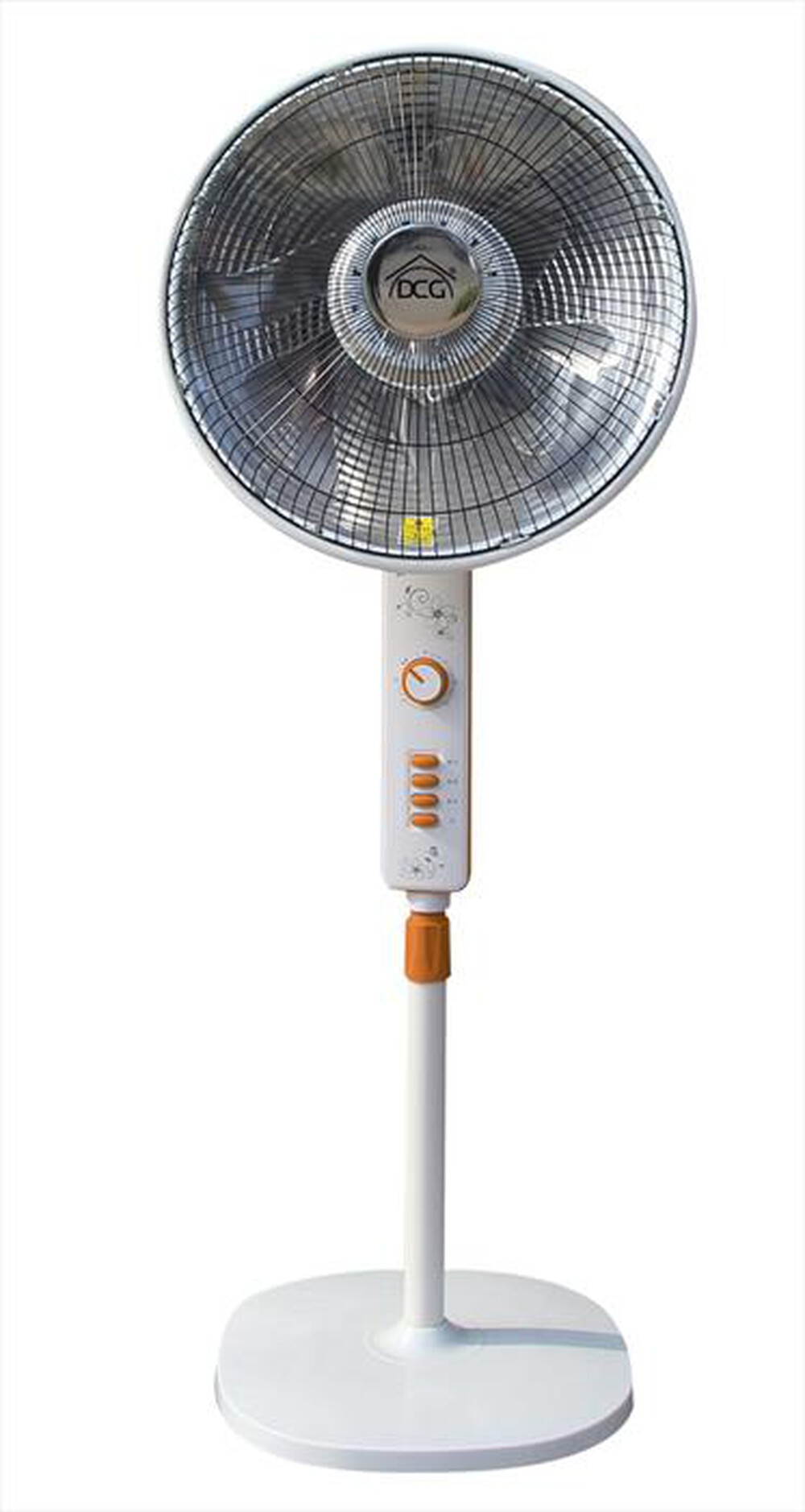 "DCG ELTRONIC - Stufa oscillante CARBON CRYSTAL 124 CM - SA9680"