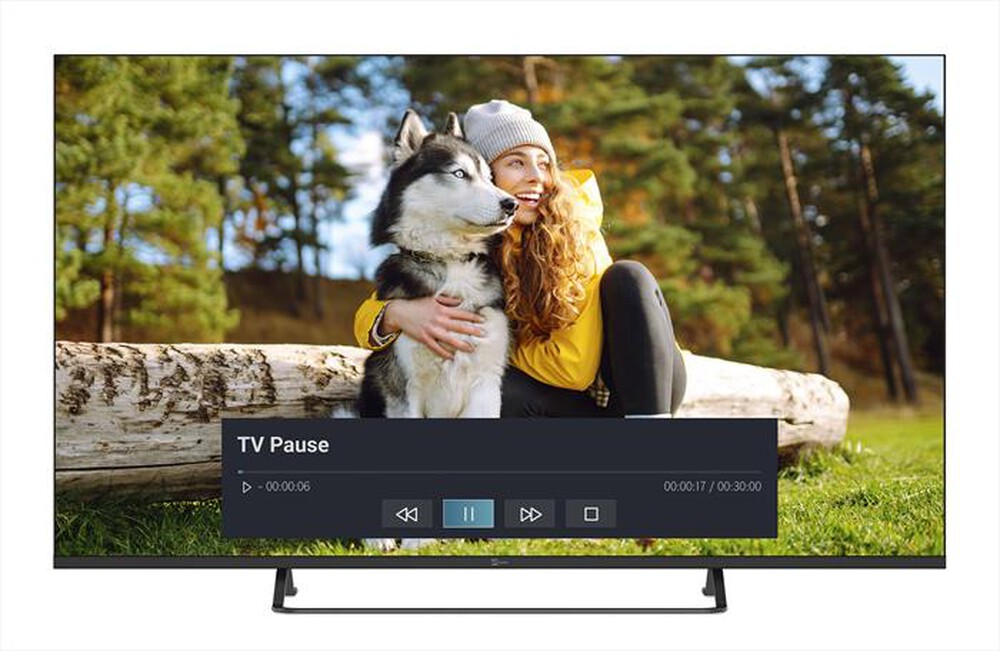 Immagine del prodotto TELESYSTEM - Smart TV Q-LED UHD 4K 50" TS50 FLQLED SMV15-BLACK