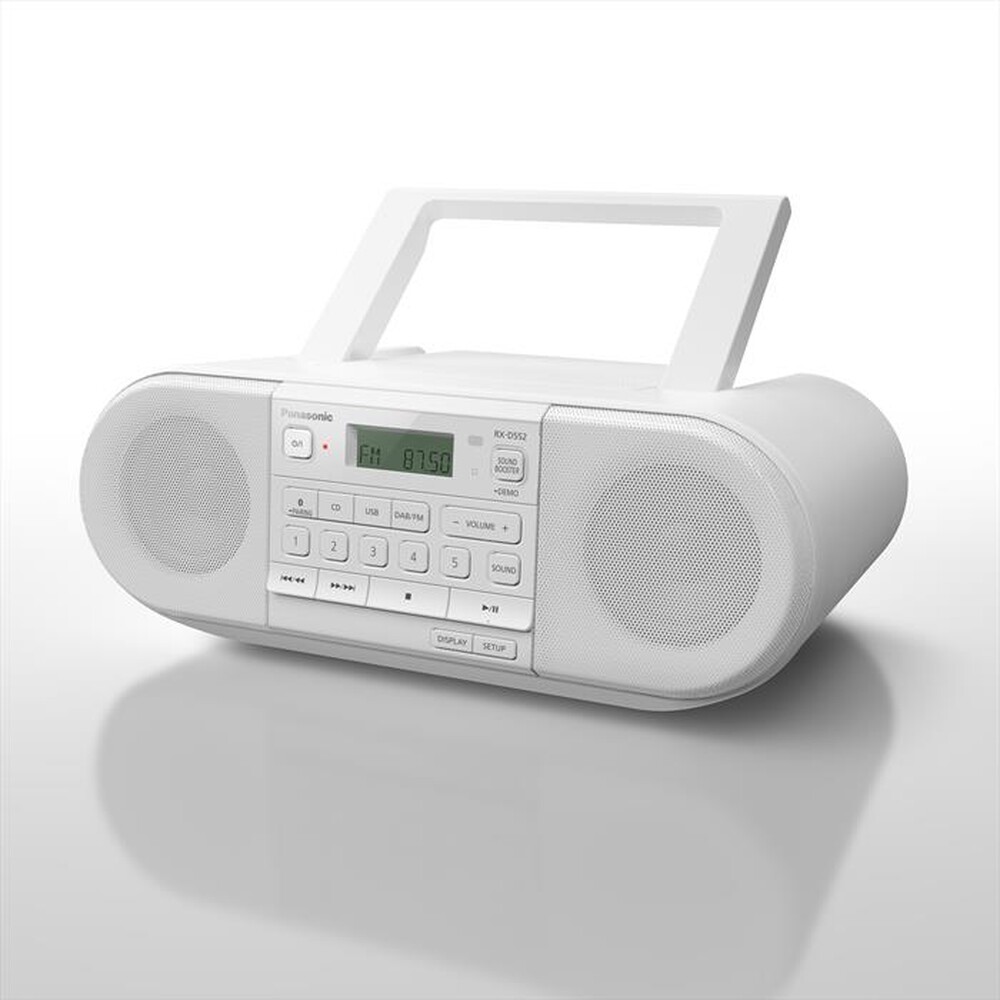 "PANASONIC - RX-D552E-W-bianco"