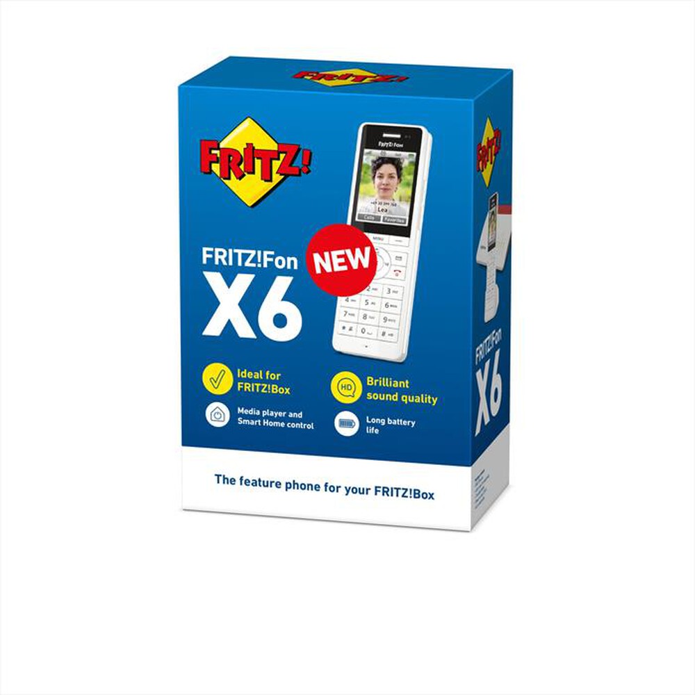 "FRITZ! - Base + handset FON X6-Bianco"
