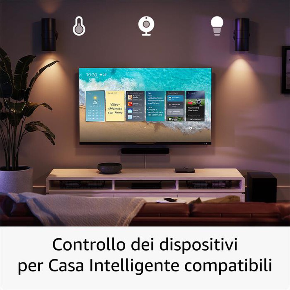 "AMAZON - NUOVO FIRE TV 4K MAX-Nero"
