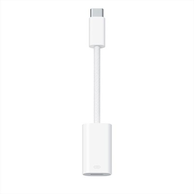 APPLE - Adattatore da USB-C a Lightning-Bianco