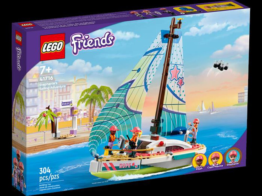 "LEGO - FRIENDS L'AVVENTURA IN BARCA A VELA - 41716"