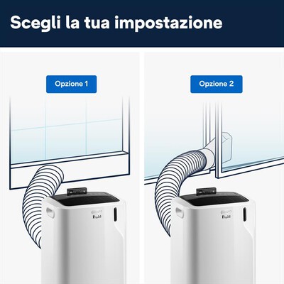 DE LONGHI - PAC EM93 Condizionatore portatile-Bianco