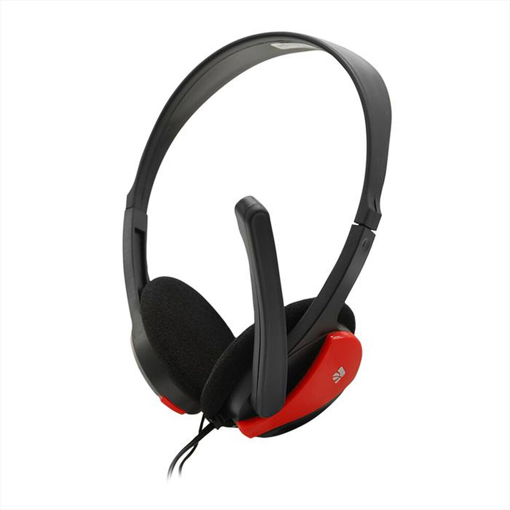 "XTREME - 33576 - Cuffia Stereo-NERO/ROSSO"