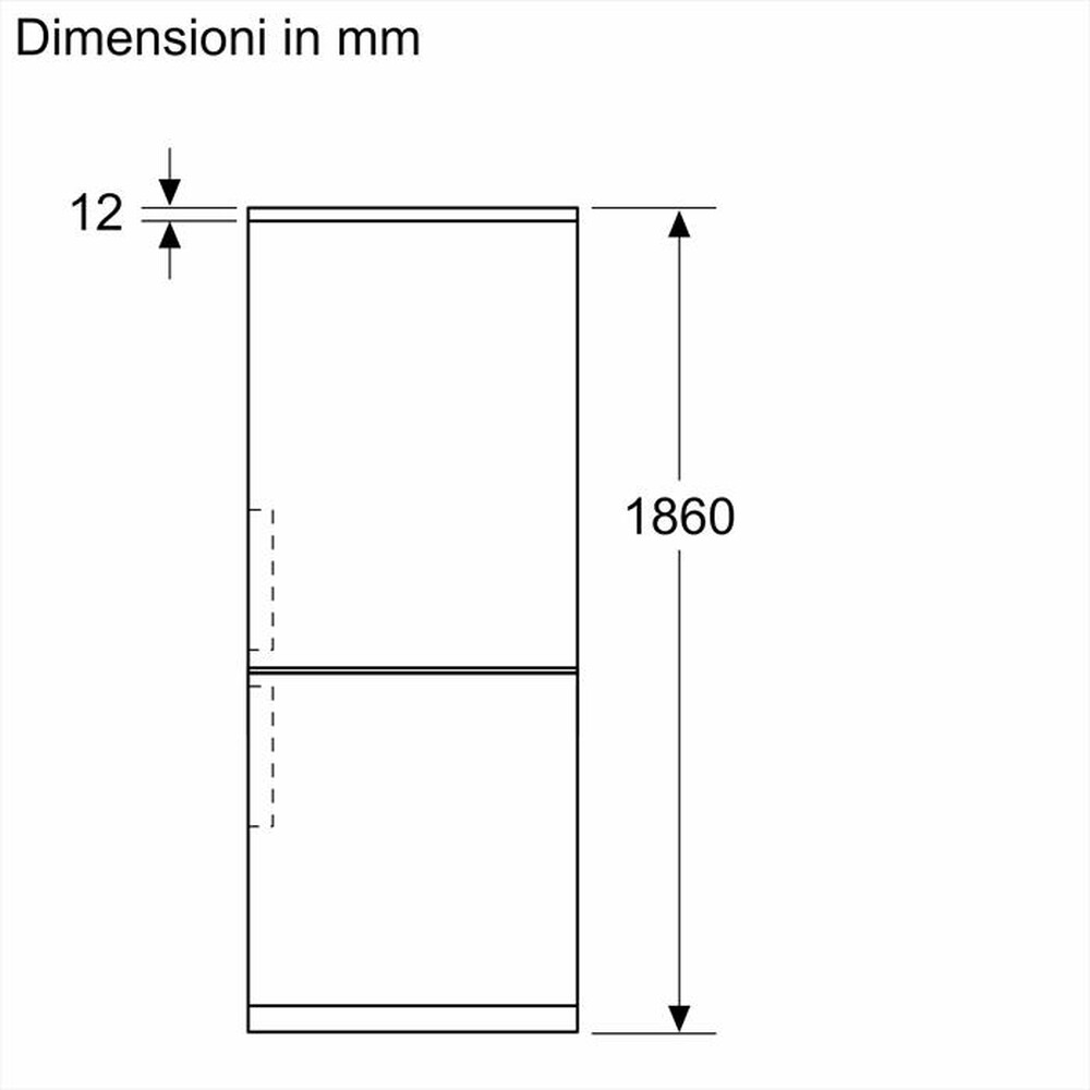 Immagine del prodotto BOSCH - Frigorifero Combinato KGN367LDF Classe D 186x60 cm-Metal look