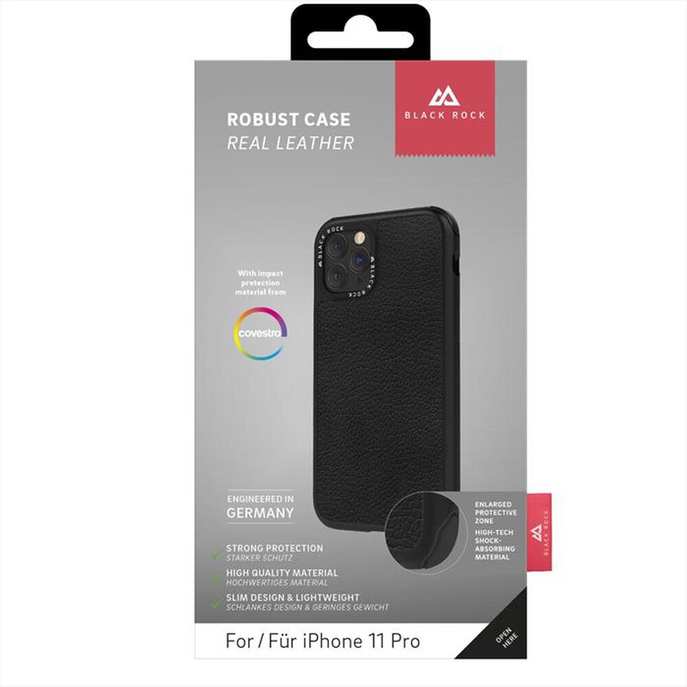 "BLACK ROCK - 1090RRL02 COVER IPHONE 11 PRO-Nero"