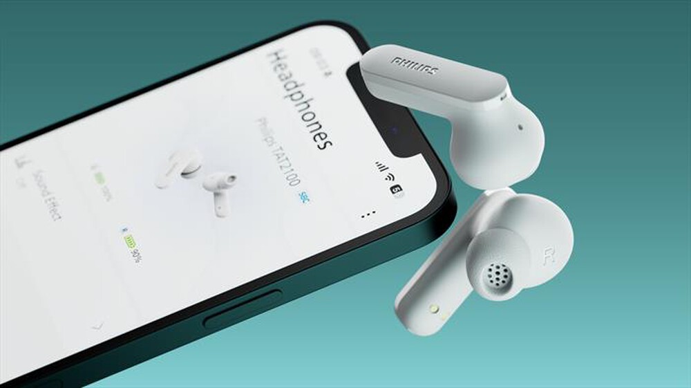 Immagine del prodotto PHILIPS - Cuffie True wireless TAT2100WT/00-White