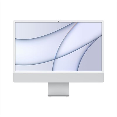 APPLE - iMac 24" display Retina 4,5K M1 256 GPU 8CORE 2021 - Argento