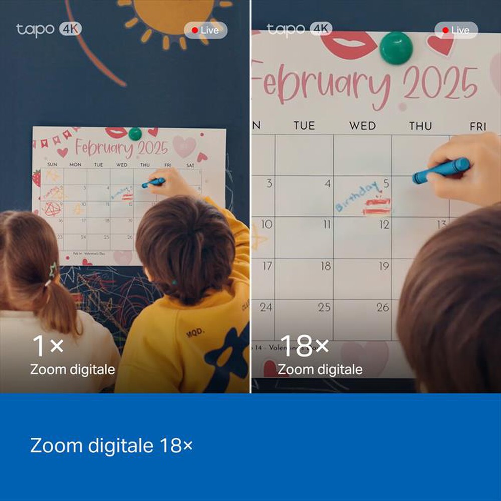 Immagine del prodotto TP-LINK - TAPOC260 TELECAMERA WI-FI PAN/TILT  INTERNA 4K 8MP-bianco