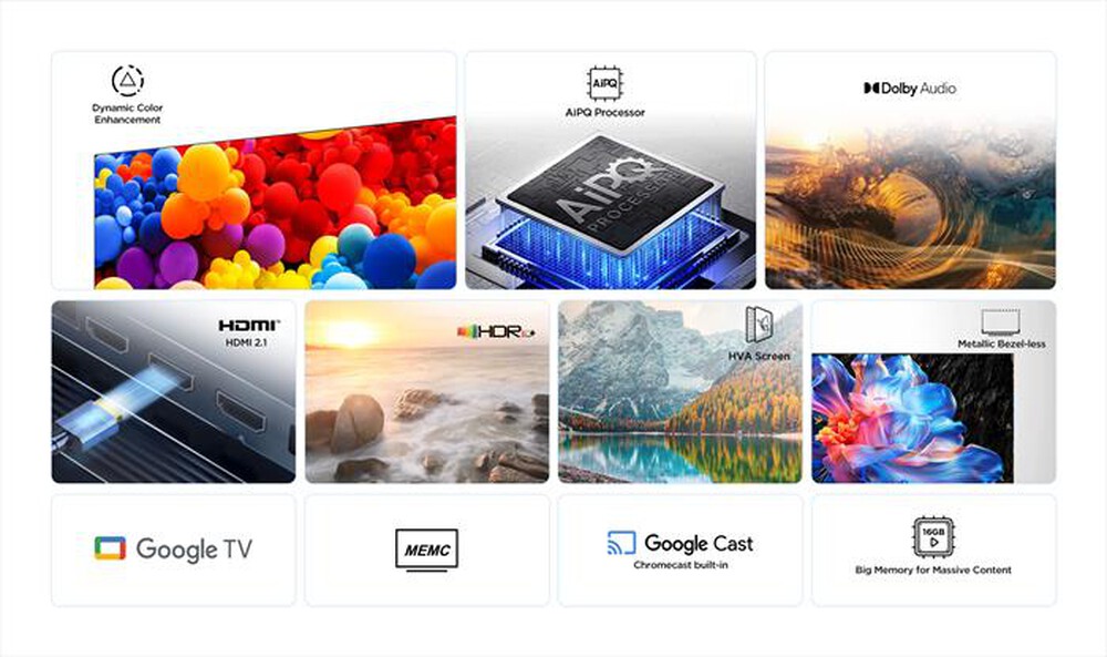 "TCL - Smart TV LED UHD 4K  65\" 65P69K-Nero"