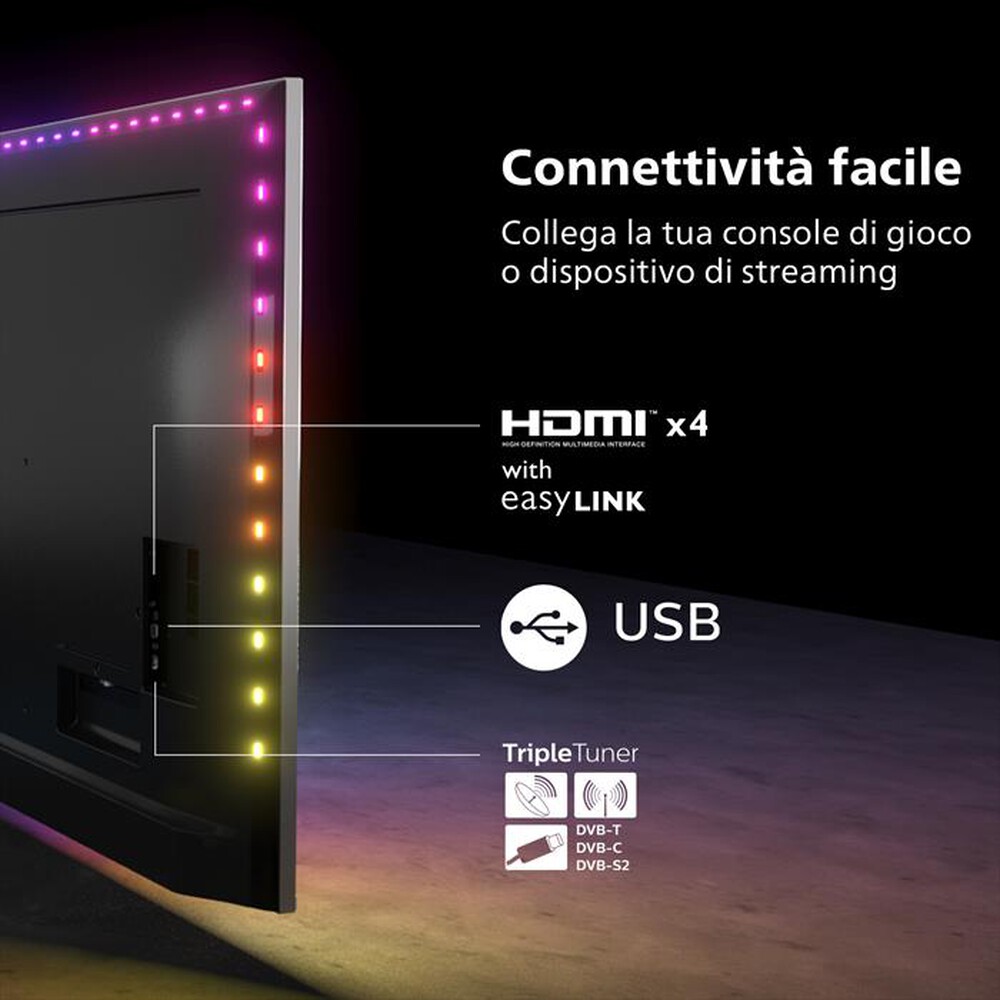 "PHILIPS - Ambilight Smart TV OLED UHD 4K 65\" 65OLED707/12-65OLED707/12"