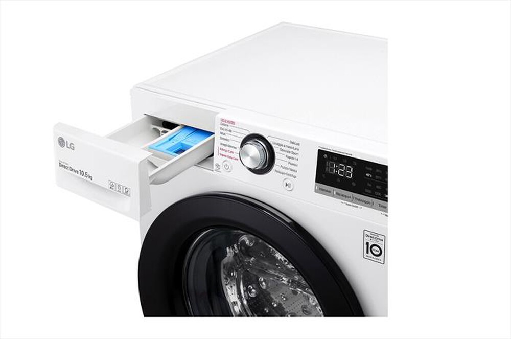 "LG - Lavatrice F4WV310SAE 10,5 Kg Classe A-White"