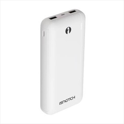 ISNATCH - G20 - POWER BANK 20000MAH-Bianco