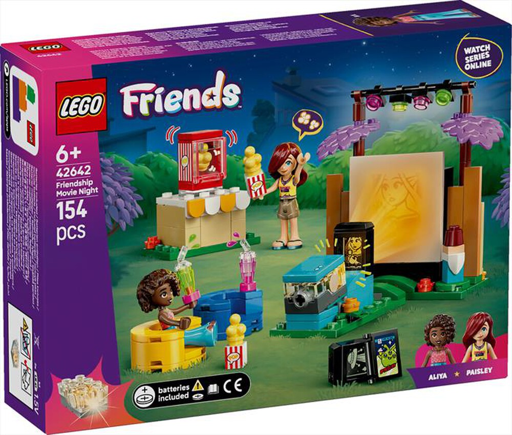 Immagine del prodotto LEGO - FRIENDS Movie Night dell&rsquo;amicizia 42642