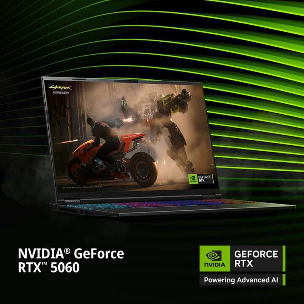 Immagine del prodotto ACER - Notebook gaming NITRO 16S AI AN16S-61-R9B3-Nero
