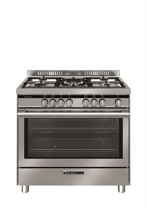 GLEM GAS - Cucina a gas ST965MI Classe A+-INOX | Euronics