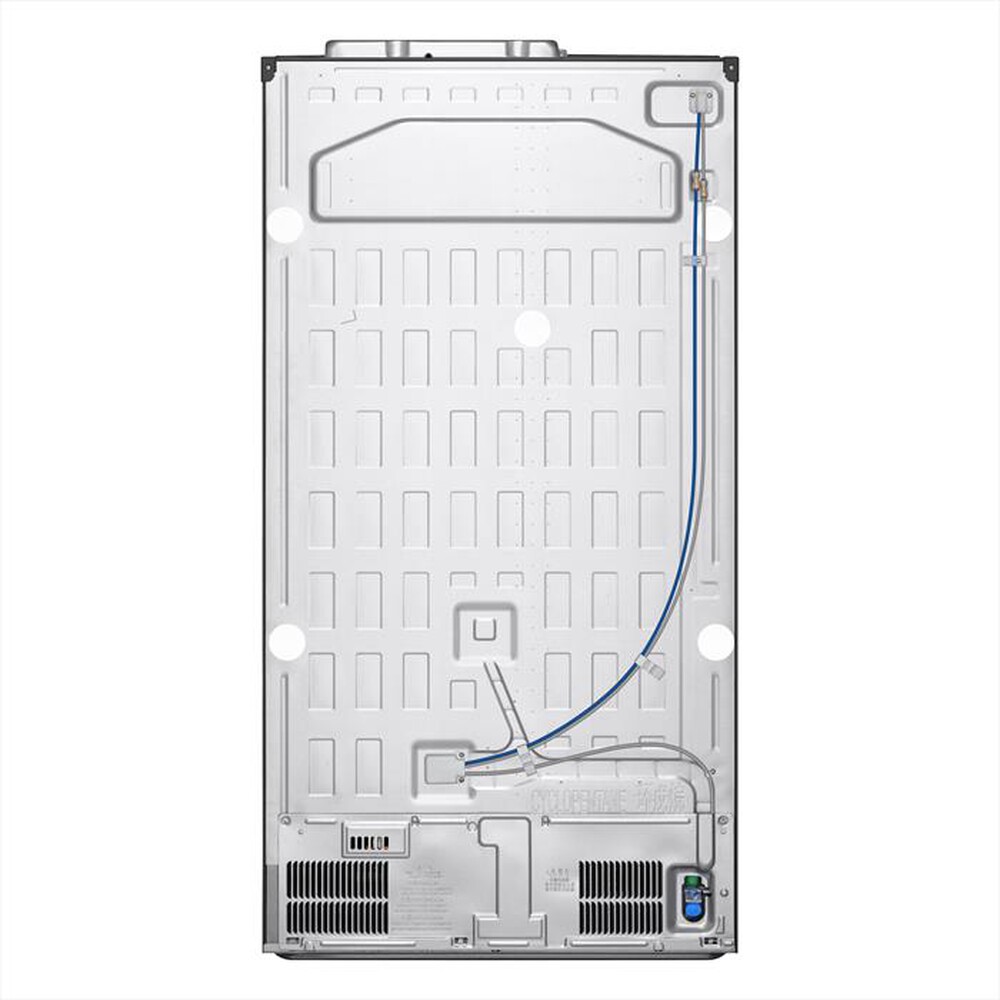 "LG - Frigorifero side by side GSLV70PZTD Classe D 635L-Metallico, Argento"